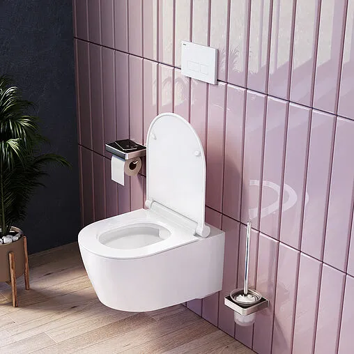 Унитаз подвесной безободковый Damixa Jupiter белый DX77C1700SC Унитаз подвесной безободковый Damixa Jupiter белый DX77C1700SC