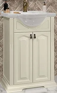 Тумба-умывальник напольный Opadiris Риспекто 55 слоновая кость 00-00005759+4620008199344, 1