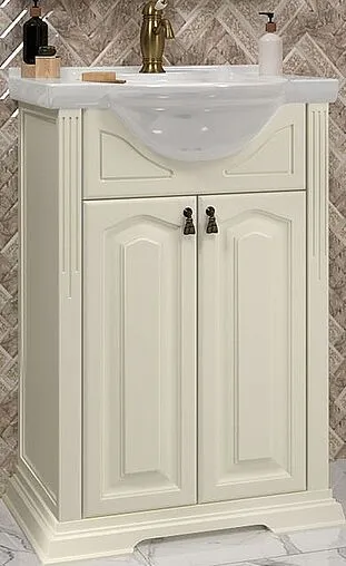 Тумба-умывальник напольный Opadiris Риспекто 55 слоновая кость 00-00005759+4620008199344