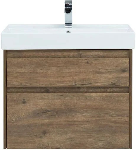 Тумба под умывальник подвесная Aquanet Nova Lite 75 дуб рустикальный 00249515