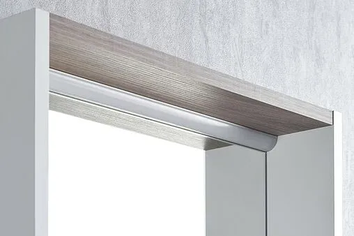 Зеркало с подсветкой Aquaton Бэлла 45 белый/джарра 1A221702BBAZ1