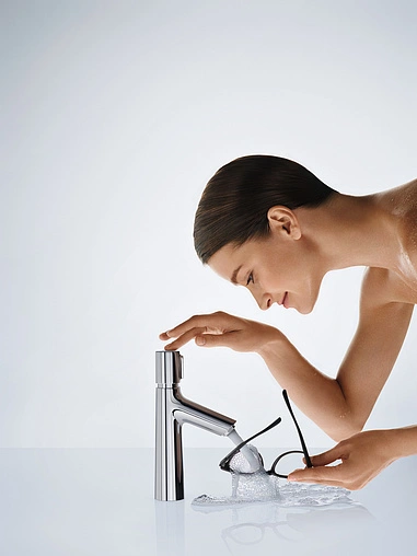 Смеситель для раковины Hansgrohe Talis Select S 100 хром 72043000