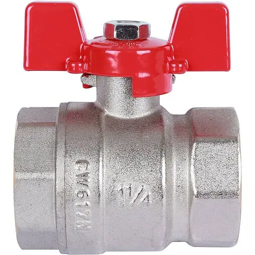 Кран шаровый 1¼&quot;в x 1¼&quot;в Rommer RBV-0003-0110232