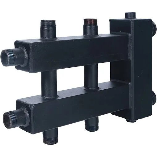 Распределительный коллектор 3 контура с гидрострелкой 1½&quot;н x 1&quot;н Rommer RDG-0018-024013