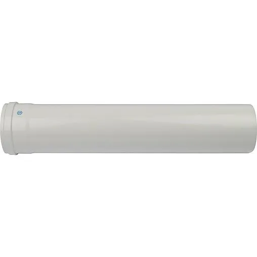 Коаксиальный удлинитель Ø 60/100мм L=500мм (PP-FE) для конденсационных котлов Stout SCA-8610-000500