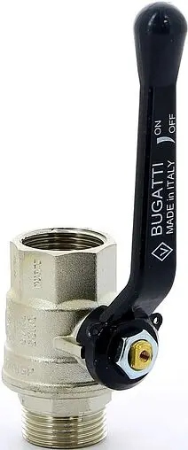 Кран шаровый 1&quot;в x 1&quot;н Bugatti Oregon 03050074