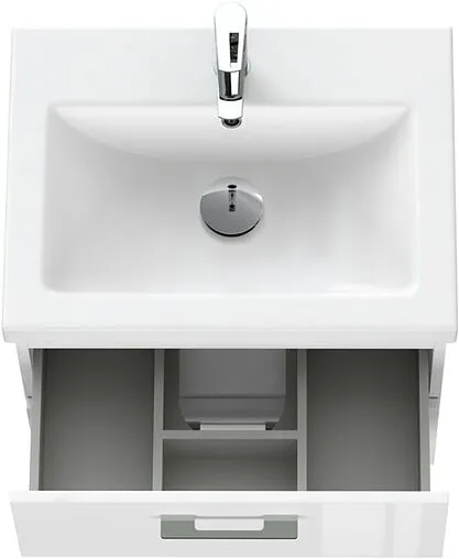 Тумба-умывальник подвесная Cersanit Lara 60 белый 64133+