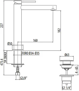 Смеситель для раковины Gattoni Circle One хром 9046/90C0 Смеситель для раковины Gattoni Circle One хром 9046/90C0, 2