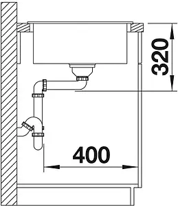 Мойка кухонная Blanco Zia XL 6 S 100 черный 526024, 3