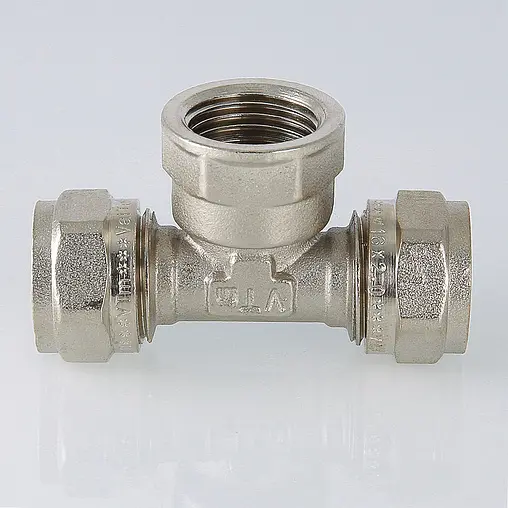 Тройник компрессионный переходной 32мм x 1¼"в x 32мм Valtec VTm.332.N.320732 Тройник компрессионный переходной 32мм x 1¼"в x 32мм Valtec VTm.332.N.320732