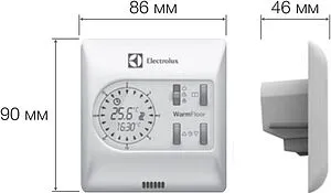 Терморегулятор Electrolux Thermotronic Avantgarde слоновая кость ETA-16 EEC Терморегулятор Electrolux Thermotronic Avantgarde слоновая кость ETA-16 EEC, 2
