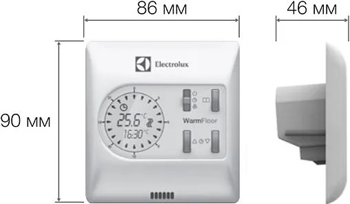 Терморегулятор Electrolux Thermotronic Avantgarde слоновая кость ETA-16 EEC Терморегулятор Electrolux Thermotronic Avantgarde слоновая кость ETA-16 EEC
