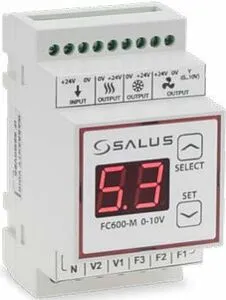 Дополнительный модуль для терморегулятора Salus белый FC600-M, 1