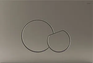 Клавиша смыва для унитаза CTESI Thea BK0202166 графит Клавиша смыва для унитаза CTESI Thea BK0202166 графит, 1