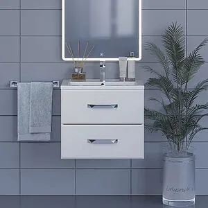 Тумба под умывальник подвесная Uperwood Foster 60 белый 291020510 Тумба под умывальник подвесная Uperwood Foster 60 белый 291020510, 4