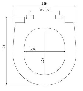 Крышка-сиденье для унитаза с микролифтом IDDIS PP Seat Cover 142 белый 142PPS0i31, 2