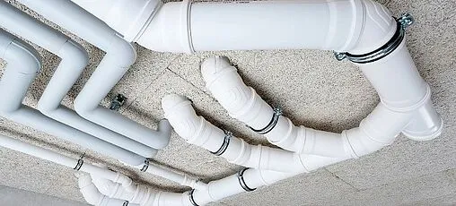 Отвод внутренний бесшумный D=75мм Угол 45° Rehau Raupiano Plus 11211641002