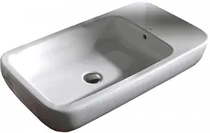 Раковина Roca Khroma 75 R белый 327655000 Раковина Roca Khroma 75 R белый 327655000, 1