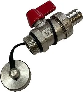 Гидрострелка 2 м³/час до 50 кВт 1½&quot;нг x 1½&quot;нг WAAG WG.HS101, 5