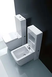 Унитаз приставной Kerasan Ego белый 321601 Унитаз приставной Kerasan Ego белый 321601, 5