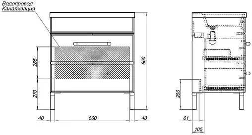 Тумба под умывальник Aquanet Лукка 75 белый 00302397