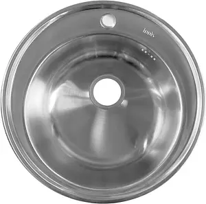 Мойка кухонная IDDIS Barse 51 хром BAR51S0i77, 1