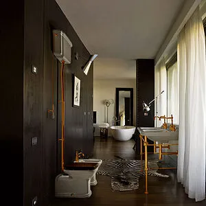 Механизм смыва для высокого бачка Kerasan New Catis белый 754591, 3