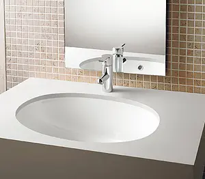 Раковина Jacob Delafon Ovale 56 белый EN262-00, 3