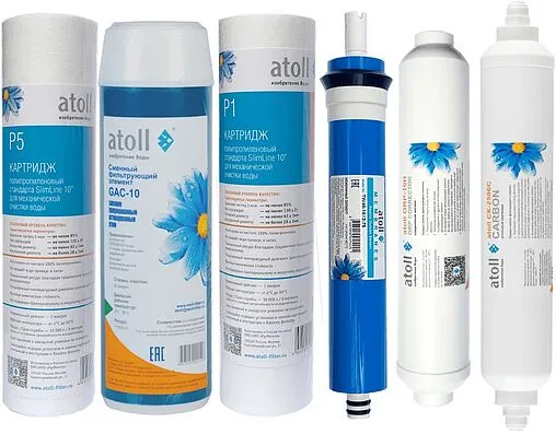 Комплект сменных картриджей Atoll №103h STDA ATECRT433