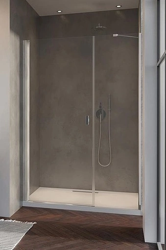 Дверь в нишу 1200мм прозрачное стекло Radaway NES 8 DWS I 120 R 10078110-01-01R+10078112-01-01