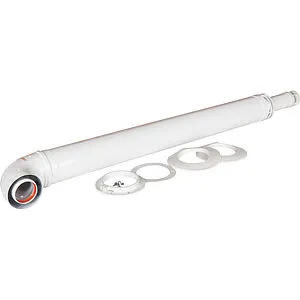 Комплект дымохода Антилед Ø 60/100мм L=1000мм Rommer Антилёд RCA-6010-241220, 3