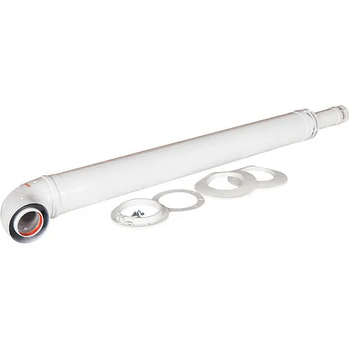 Комплект дымохода Антилед Ø 60/100мм L=1000мм Rommer Антилёд RCA-6010-241220