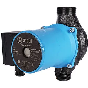 Насос циркуляционный Stout 25/80-180 SPC-0010-2580180 Насос циркуляционный Stout 25/80-180 SPC-0010-2580180, 1