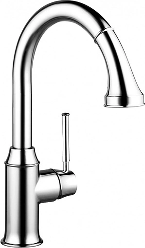 Смеситель для кухни с выдвижным изливом Hansgrohe Talis Classic 240 2jet хром 14863000