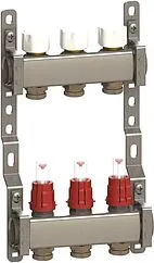 Группа коллекторная с расходомерами 3 отвода 1"в/в x ¾"ек General Fittings CX RBR91612400300 Группа коллекторная с расходомерами 3 отвода 1"в/в x ¾"ек General Fittings CX RBR91612400300