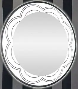 Зеркало с подсветкой Continent Gamma Led 77 ЗЛП66, 1