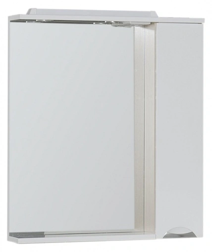 Шкаф-зеркало Aquanet Гретта 75 R белый/светлый дуб 00173986