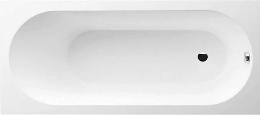 Ванна квариловая Villeroy&Boch Oberon 160x75 альпийский белый UBQ160OBE2V-01