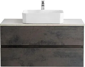 Тумба-умывальник подвесная Cezares Molveno 46 100 Ossido MOLVENO 46-100-2C-SO-OSS+, 1