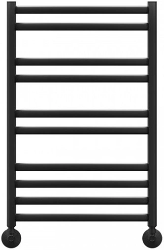 Полотенцесушитель водяной лесенка Lemark Atlantiss П10 500x800 черный матовый LM32810RBL