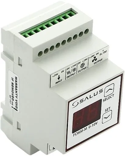 Дополнительный модуль для терморегулятора Salus белый FC600-M