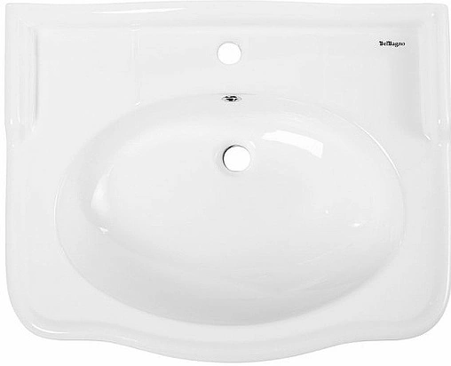 Раковина BelBagno Boheme 70 белый BB115L