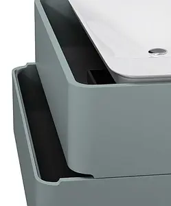 Тумба-умывальник подвесная Am.Pm Sensation 100 мятный M30FHX1002GG+M30WPC1001WG Тумба-умывальник подвесная Am.Pm Sensation 100 мятный M30FHX1002GG+M30WPC1001WG, 3