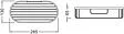 Полка Aquatek чёрный матовый AQ4916MB