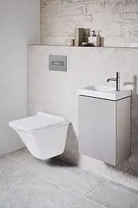 Клавиша смыва для унитаза Loranto Line 7321 хром матовый Клавиша смыва для унитаза Loranto Line 7321 хром матовый, 3