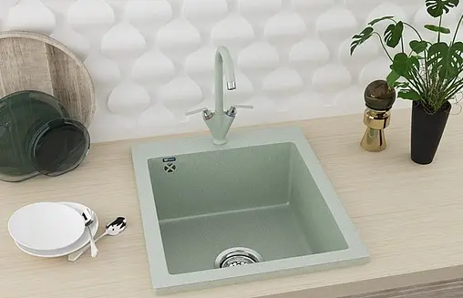 Мойка кухонная Ulgran U-404-344 ультра-черный