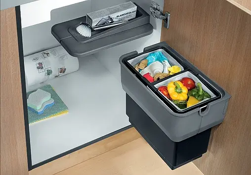 Мусорная система Blanco Singolo с разделителем 512881