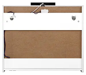 Шкаф-зеркало Jacob Delafon Presquile 80 белый/хром EB928-J5, 5