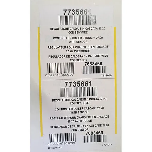 Климатический регулятор для соединения в каскад до 6 котлов Baxi MLC 27 7683469--