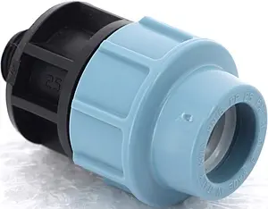 Муфта компрессионная переходная 25мм x ½"н Unidelta 1003025002 Муфта компрессионная переходная 25мм x ½"н Unidelta 1003025002, 4